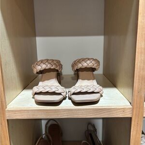 Braided Tan Women's Sandals